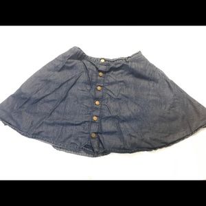 Denim Circle Skirt : American Rag